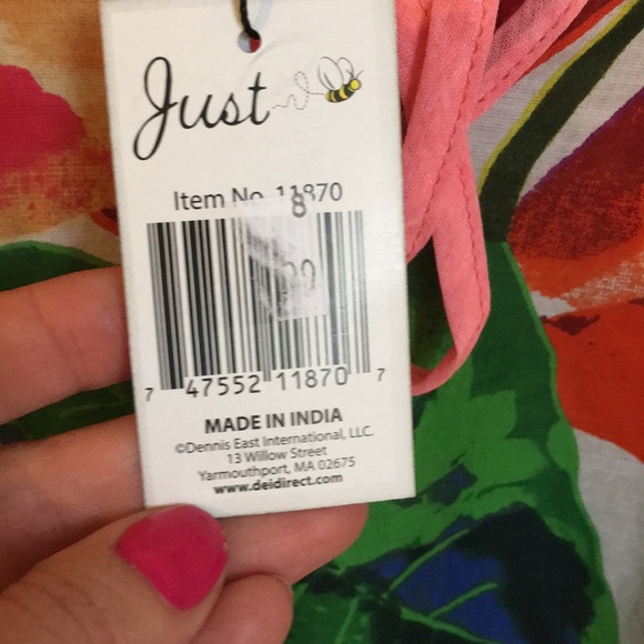 COPY - Tropical coverup- one size fits all! - Picture 6 of 6